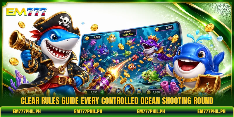 Clear rules guide every controlled ocean shooting round