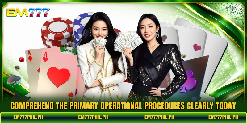Comprehend the primary operational procedures clearly today