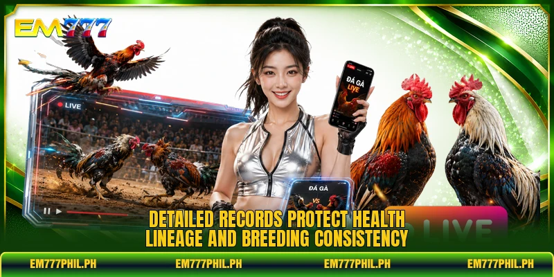 Detailed records protect health lineage and breeding consistency