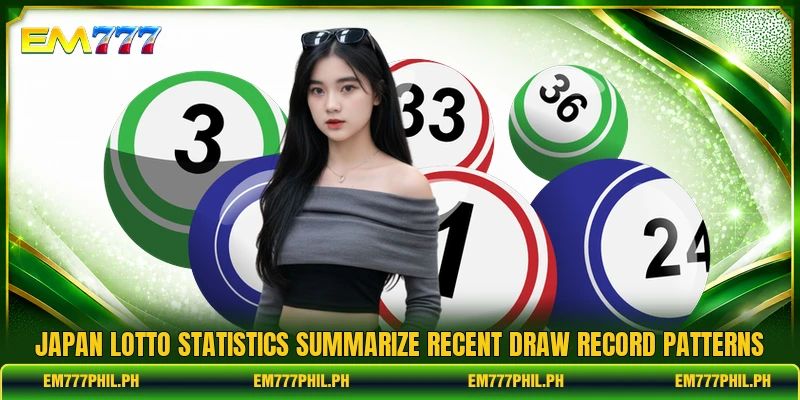 Japan lotto statistics summarize recent draw record patterns