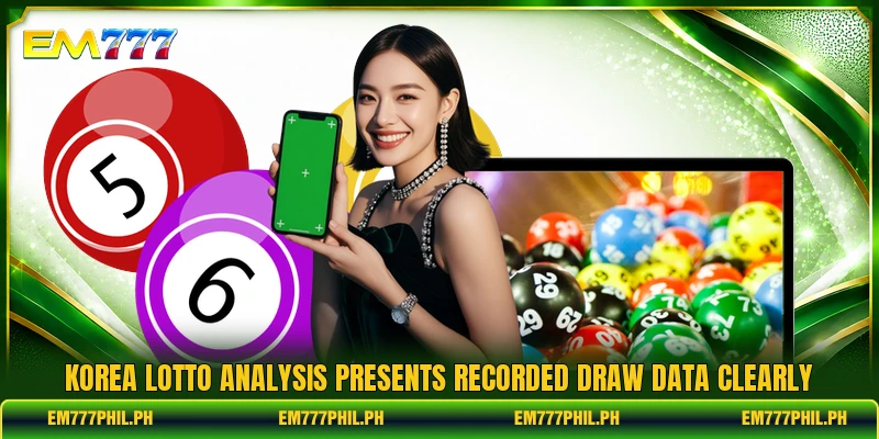 Korea lotto analysis presents recorded draw data clearly