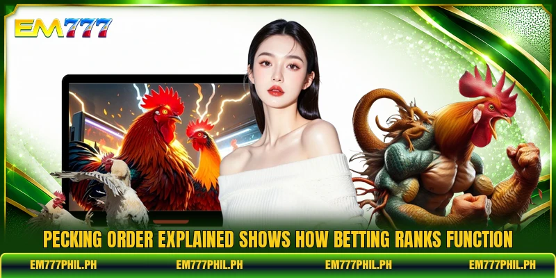 Pecking order explained shows how betting ranks function