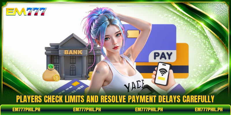 Players check limits and resolve payment delays carefully